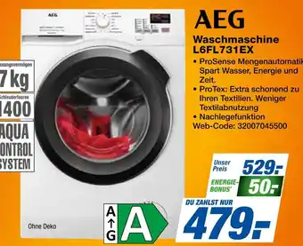 Expert Aeg waschmaschine l6fl731ex Angebot