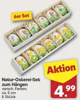 Famila Nord West Natur-Osterei-Set zum Hängen Angebot