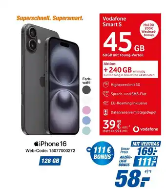 Expert Apple iphone 16 Angebot