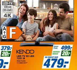 Expert Kendo led tv 55 led 7251 b Angebot