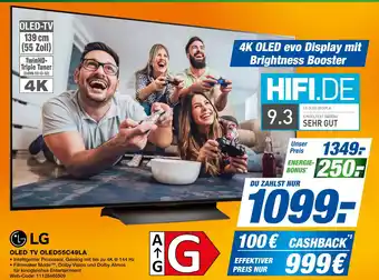 Expert Lg oled tv oled55c49la Angebot