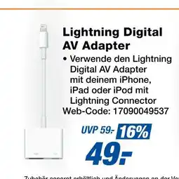 Expert Apple lightning digital av adapter Angebot