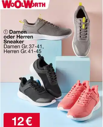 Woolworth Damen oder herren sneaker Angebot