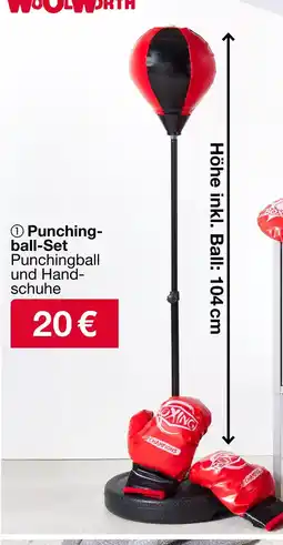 Woolworth Punchingball-set Angebot