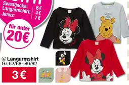 Woolworth Disney langarmshirt Angebot