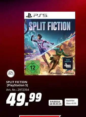 MediaMarkt Ps5 split fiction [playstation 5] Angebot