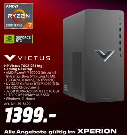 MediaMarkt Victus hp victus tg02-0311ng gaming desktop Angebot