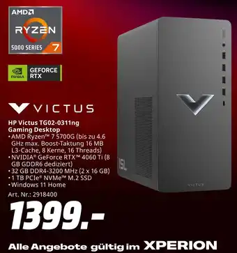 MediaMarkt Victus hp victus tg02-0311ng gaming desktop Angebot