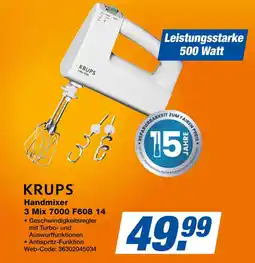 Expert Krups handmixer 3 mix 7000 f608 14 Angebot