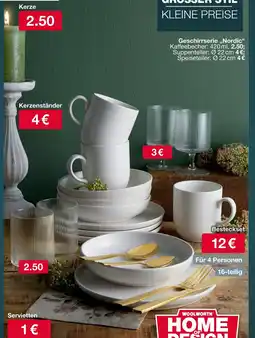 Woolworth Geschirrserie „nordic“ Angebot