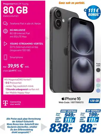 Expert Apple iphone 16 Angebot