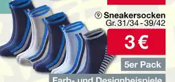 Woolworth Sneakersocken Angebot