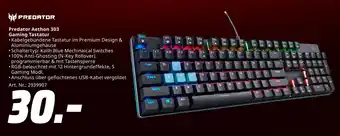 MediaMarkt Predator aethon 303 gaming tastatur Angebot