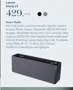 Euronics Loewe klang s3 smart radio Angebot