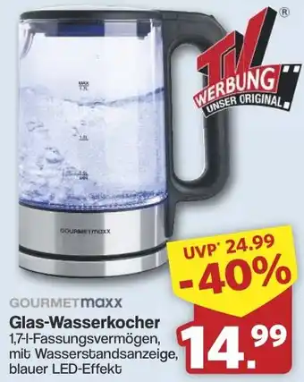 Famila Nord West GOURMETmaxx Glas-Wasserkocher Angebot