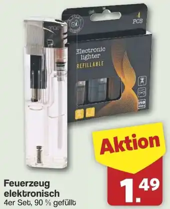 Famila Nord West Feuerzeug elektronisch Angebot