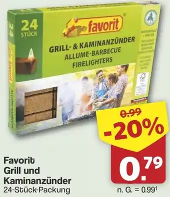 Famila Nord West Favorit Grill und Kaminanzünder Angebot