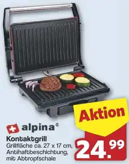 Famila Nord West alpina Kontaktgrill Angebot