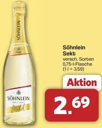 Famila Nord West Söhnlein Sekt Angebot