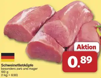Famila Nord West Schweinefiletköpfe Angebot