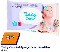 Action Teddy Care Reinigungstücher Sensitive Angebot