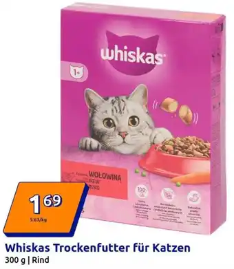 Action Whiskas Trockenfutter für Katzen Angebot