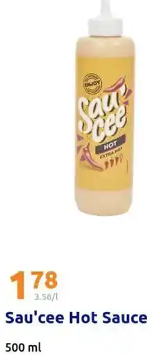 Action Sau'cee Hot Sauce Angebot