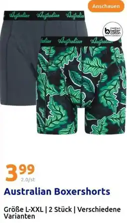 Action Australian Boxershorts Angebot