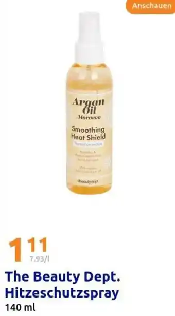 Action The Beauty Dept. Hitzeschutzspray Angebot