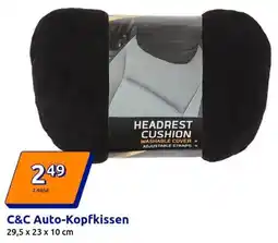 Action C&C Auto-Kopfkissen Angebot