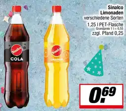 L. STROETMANN GROSSMARKT Sinalco Limonaden Angebot