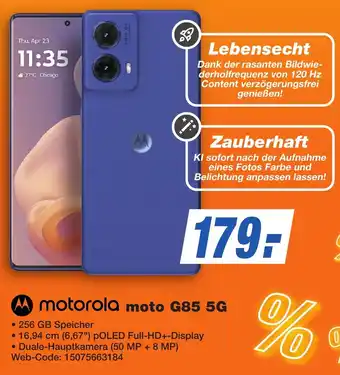 K+B Expert Motorola moto G85 5G Angebot