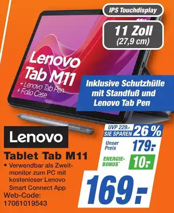 K+B Expert Lenovo Tablet Tab M11 Angebot