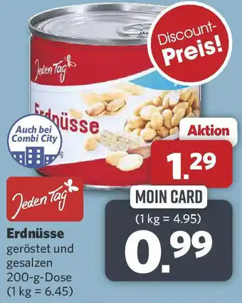 Combi Jeden Tag Erdnüsse Angebot