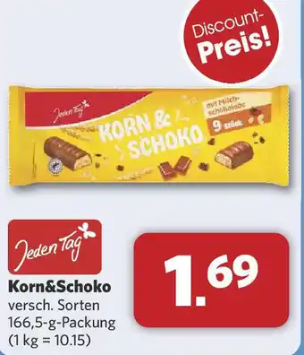 Combi Jeden Tag Korn&Schoko Angebot