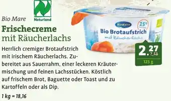 Ebl Naturkost Bio Mare Frischecreme mit Räucherlachs Angebot