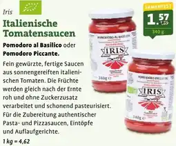 Ebl Naturkost Iris Italienische Tomatensaucen Angebot