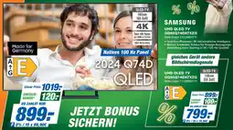 Expert SAMSUNG UHD QLED TV GQ65Q74DATXZG Angebot