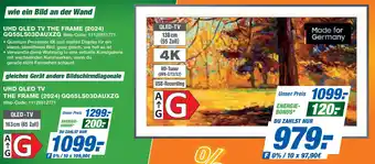 Expert SAMSUNG UHD QLED TV THE FRAME (2024) GQ55LS03DAUXZG Angebot