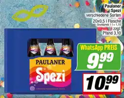 L. STROETMANN GROSSMARKT Paulaner Spezi Angebot