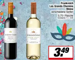 L. STROETMANN GROSSMARKT Frankreich Les Grands Chemins Weine Angebot