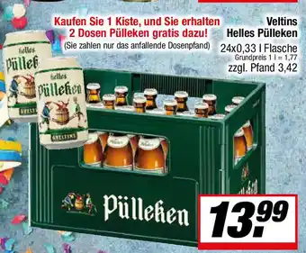 L. STROETMANN GROSSMARKT Veltins Helles Pülleken Angebot