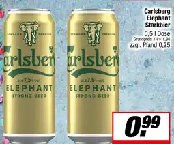 L. STROETMANN GROSSMARKT Carlsberg Elephant Starkbier Angebot