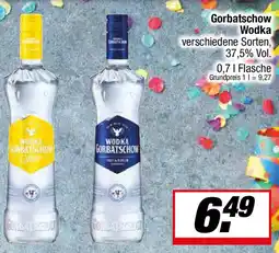 L. STROETMANN GROSSMARKT Gorbatschow Wodka Angebot