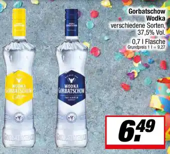 L. STROETMANN GROSSMARKT Gorbatschow Wodka Angebot