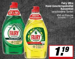 L. STROETMANN GROSSMARKT Fairy Ultra Hand-Geschirrspülmittel Konzentrat Angebot