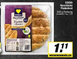 L. STROETMANN GROSSMARKT EDEKA Herzstücke Fladenbrot Angebot