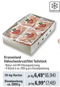 METRO Kronenland Hähnchenbrustfilet Teilstück Angebot