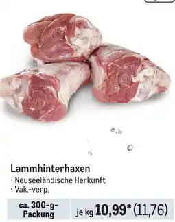 METRO Lammhinterhaxen Angebot