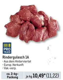 METRO Rindergulasch 1A Angebot